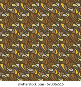 Abstract color seamless pattern for new background.
