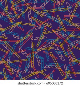 Abstract color seamless pattern for new background.