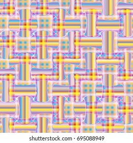 Abstract color seamless pattern for new background.