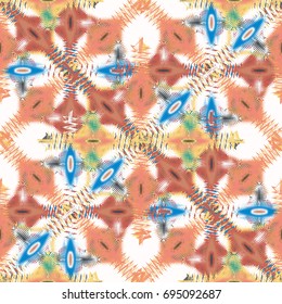 Abstract color seamless pattern for new background.