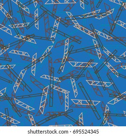 Abstract color seamless pattern for new background.