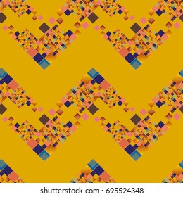 Abstract color seamless pattern for new background.