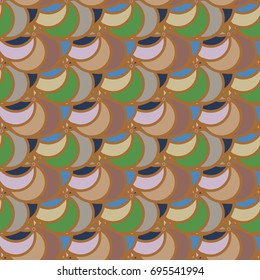 Abstract color seamless pattern for new background.