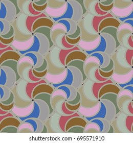 Abstract color seamless pattern for new background.