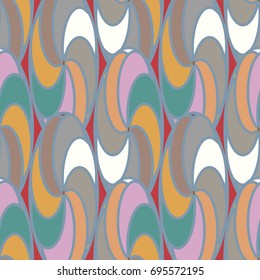 Abstract color seamless pattern for new background.