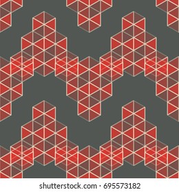 Abstract color seamless pattern for new background.