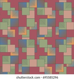 Abstract color seamless pattern for new background.