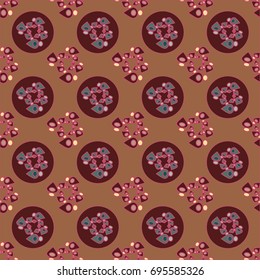 Abstract color seamless pattern for new background.