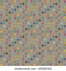 Abstract color seamless pattern for new background.