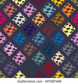 Abstract color seamless pattern for new background.