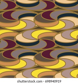 Abstract color seamless pattern for new background.
