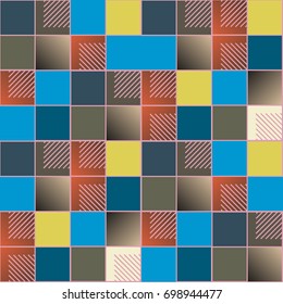 Abstract color seamless pattern for new background.