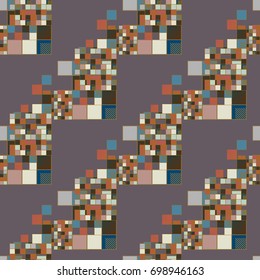 Abstract color seamless pattern for new background.