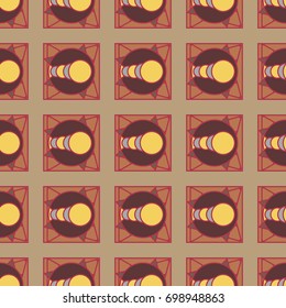 Abstract color seamless pattern for new background.