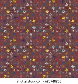Abstract color seamless pattern for new background.