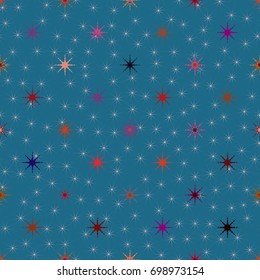 Abstract color seamless pattern for new background.