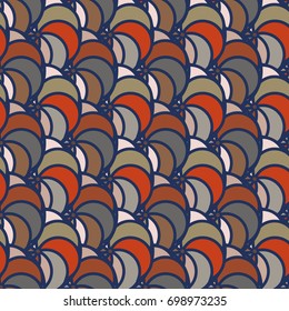 Abstract color seamless pattern for new background.