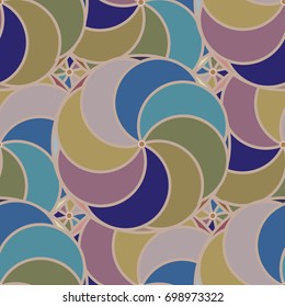 Abstract color seamless pattern for new background.