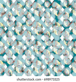 Abstract color seamless pattern for new background.