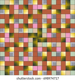 Abstract color seamless pattern for new background.