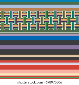 Abstract color seamless pattern for new background.