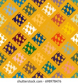 Abstract color seamless pattern for new background.