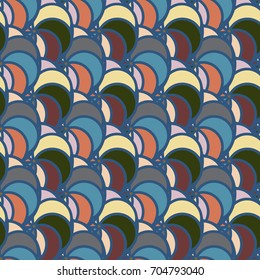 Abstract color seamless pattern for new background.