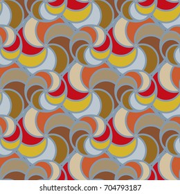 Abstract color seamless pattern for new background.