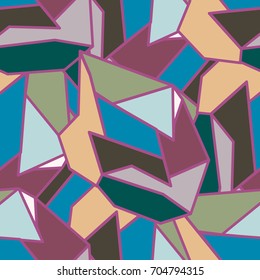 Abstract color seamless pattern for new background.