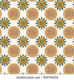 Abstract color seamless pattern for new background.