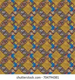 Abstract color seamless pattern for new background.