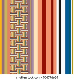 Abstract color seamless pattern for new background.