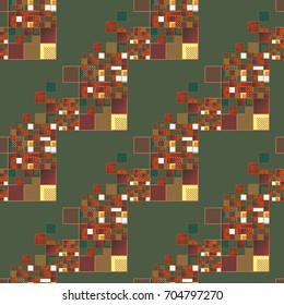Abstract color seamless pattern for new background.