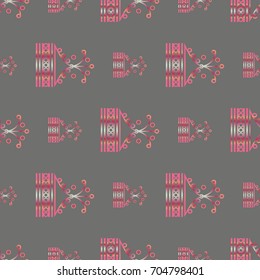 Abstract color seamless pattern for new background.