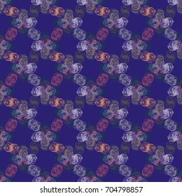 Abstract color seamless pattern for new background.