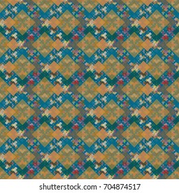 Abstract color seamless pattern for new background.