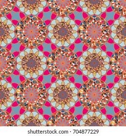 Abstract color seamless pattern for new background.
