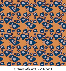 Abstract color seamless pattern for new background.