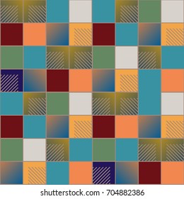 Abstract color seamless pattern for new background.