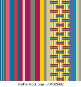 Abstract color seamless pattern for new background.