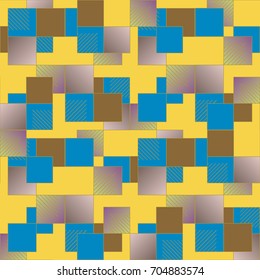 Abstract color seamless pattern for new background.