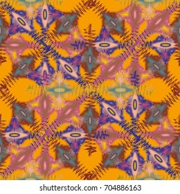 Abstract color seamless pattern for new background.