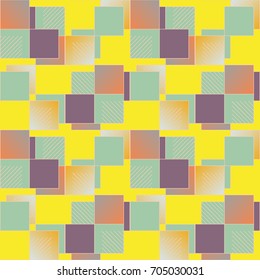 Abstract color seamless pattern for new background.