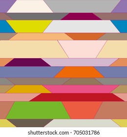 Abstract color seamless pattern for new background.
