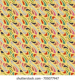 Abstract color seamless pattern for new background.