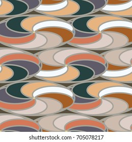 Abstract color seamless pattern for new background.