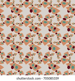Abstract color seamless pattern for new background.