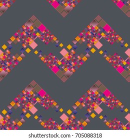 Abstract color seamless pattern for new background.
