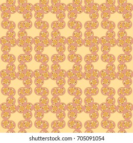 Abstract color seamless pattern for new background.