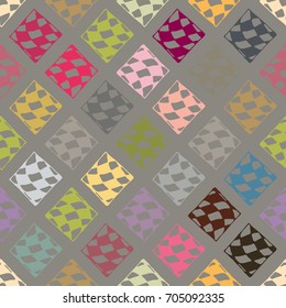 Abstract color seamless pattern for new background.
